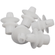 40 x Befestigungsclips Gleitstücke kompatibel mit Smart Cabrio Crossblade 450 - Q0001781V002000000 YOU.S Original