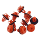 100 x Befestigungsclips Türverkleidung kompatibel mit BMW 3er E90 E93 5er E60 6er E63 8 F91 - 38005373X YOU.S Original