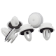 100 x Befestigungsclips Türverkleidung kompatibel mit BMW 3 F34 4 F36 5er F90 6 F06 7er F01 - 7147145753 YOU.S Original