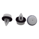 20 x Befestigungsclips mit Dichtung kompatibel mit BMW 3er E46 5er E60 7er E65 X5 E53 - 51418224768 YOU.S Original