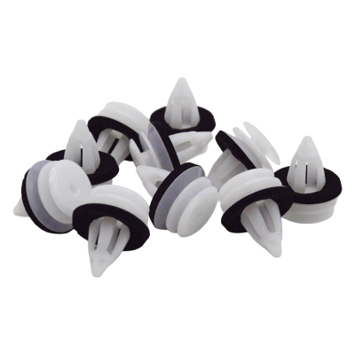 100 x Befestigungsclips mit Dichtung kompatibel mit BMW 3er E46 5er E60 7er E65 X5 E53 - 51418224768 YOU.S Original