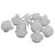 100 x Befestigungsclips Zierleiste kompatibel mit Audi A3 8V7 VW Crafter 30-35 2E 30-50 2F - 2E0867059 YOU.S Original