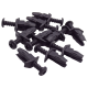 30 x Schraubnieten Kühlergrill kompatibel mit BMW 3er E36 5er E39 7er E32 X5 E53 Z4 E86 - 51131885399 YOU.S Original