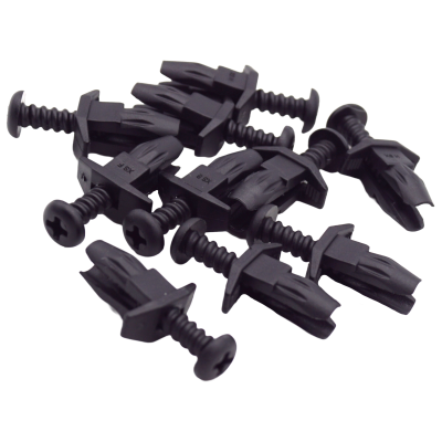 40 x Schraubnieten Kühlergrill kompatibel mit BMW 3er E36 5er E39 7er E32 X5 E53 Z4 E86 - 51131885399 YOU.S Original