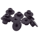 20 x Kunststoffmuttern Unterboden kompatibel mit Audi A5 8T3 A6 4G2 A7 4GA Q5 8RB Q7 4MB TT FV3 Q8 4MN - WHT003207 YOU.S Original