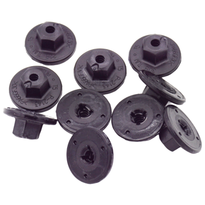 20 x Kunststoffmuttern Unterboden kompatibel mit BMW 1er E81 E87 3er E36 E90 E93 X1 E84 - WHT003207 YOU.S Original