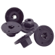 100 x Kunststoffmuttern Unterboden kompatibel mit VW Touareg CR7 RC8 Caddy V SBB SBJ SB - WHT003207 YOU.S Original