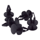 10 x Befestigungsclips Radkasten kompatibel mit Opel Ampera R12 Astra J P10 Cascada W13 Mokka X J13 - 11589289 YOU.S Original