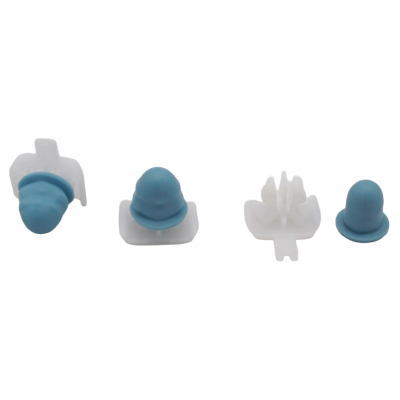 100 x Befestigungclips Zierleistenklammern mit Tüllen kompatibel mit VW Passat 3B3 3B6 - 3B0853575 YOU.S Original