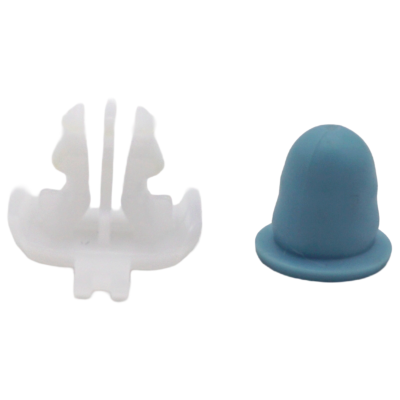 100 x Befestigungclips Zierleistenklammern mit Tüllen kompatibel mit VW Passat 3B3 3B6 - 3B0853575 YOU.S Original