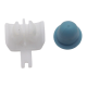 100 x Befestigungclips Zierleistenklammern mit Tüllen kompatibel mit VW Passat 3B3 3B6 - 3B0853575 YOU.S Original