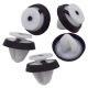 50 x Türverkleidungsclips Schiebetür kompatibel mit Seat Leon 1P1 VW UP BL Skoda Fabia II 542 - 5J0867276 YOU.S Original