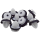 50 x Türverkleidungsclips Schiebetür kompatibel mit Seat Leon 1P1 VW UP BL Skoda Fabia II 542 - 5J0867276 YOU.S Original