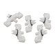 10 x Zierleistenclips Seitenleiste kompatibel mit Porsche Cayenne 9PA VW Touareg 7L - 7L0853547A YOU.S Original