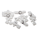 40 x Zierleistenclips Seitenleiste kompatibel mit Porsche Cayenne 9PA VW Touareg 7L - 7L0853547A YOU.S Original
