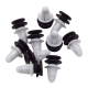 100 x Verkleidungsclips A-Säule kompatibel mit Seat Ibiza IV 6J VW Golf V 1K1 Skoda Rapid NH - 3C0867333 YOU.S Original