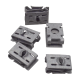 50 x Blechmuttern Unterfahrschutz kompatibel mit VW Golf 1K5 Passat 362 Polo 9A Tiguan 5N Jetta 3 1K2 - N90959101 YOU.S Original