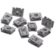 50 x Blechmuttern Unterfahrschutz kompatibel mit VW Golf 1K5 Passat 362 Polo 9A Tiguan 5N Jetta 3 1K2 - N90959101 YOU.S Original
