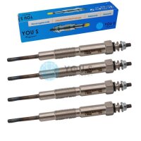 4 Stück YOU.S Original Glühkerze kompatibel mit MAZDA 3 (BK) Stufenheck (BK) 323 F VI (BJ) 323 S VI (BJ) 5 (CR19) 2.0 D