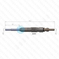 10 Stück YOU.S Original Glühkerzen kompatibel mit VW kompatibel mit TOUAREG (7LA, 7L6, 7L7) 5.0 TDI