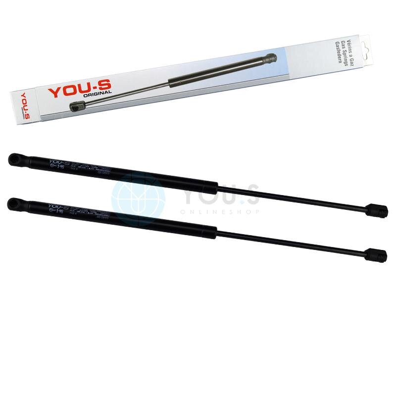 2 x YOU.S Gasfeder kompatibel mit PEUGEOT 206 SW (2E/K) - Heckscheibe