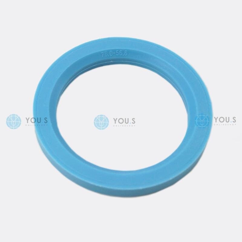 ZENTRIERRING DISTANZRING für ALUFELGEN 76,0 - 56,6 mm MAK TSW
