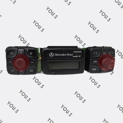 YOU.S RADIO KNOPF RADIOKNOPF DREHRAD für BECKER kompatibel mit MERCEDES AUDIO 10 BE4400 BE4500 BE3210