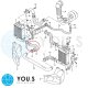 YOU.S Original Turboschlauch Ladeluftschlauch kompatibel mit AUDI A4 / A4 Avant (8E_, B6) 1.8 T - 8E0145845D