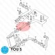 YOU.S Original Turboschlauch Ladeluftschlauch kompatibel mit AUDI kompatibel mit VW 1.9 TDI - 058145856A