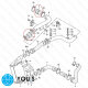 YOU.S Original Turboschlauch Ladeluftschlauch kompatibel mit AUDI kompatibel mit SEAT kompatibel mit VW 1.9 TDI - 1H0145834J