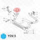 YOU.S Original Turboschlauch Ladeluftschlauch kompatibel mit CITROEN PEUGEOT FIAT 1.4/2.2 D/HDi - 0382.KA - 1350777080