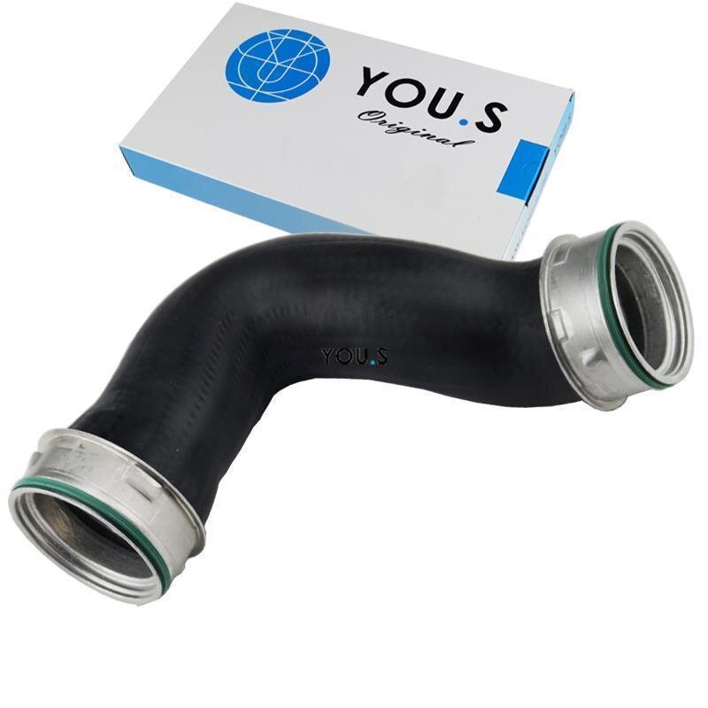 YOU.S Original Turboschlauch Ladeluftschlauch kompatibel mit VW MULTIVAN / TRANSPORTER T5 2.5 TDI - 7H0145980F