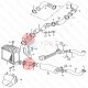 YOU.S Original Turboschlauch Ladeluftschlauch kompatibel mit AUDI kompatibel mit SEAT kompatibel mit SKODA kompatibel mit VW 1.9 TDI - 1J0145834T