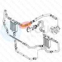 YOU.S Original Turboschlauch Ladeluftschlauch für AUDI A6 (4F, C6) 2.7/3.0 TDI - 4F0145738F