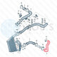 YOU.S Original Turboschlauch Ladeluftschlauch kompatibel mit AUDI VW 1.9 TDI - 8D0145828G