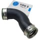 YOU.S Original Turboschlauch Ladeluftschlauch kompatibel mit AUDI kompatibel mit SEAT kompatibel mit SKODA kompatibel mit VW 2.0 TDI - 1K0145838D