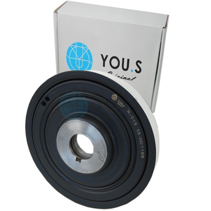 YOU.S Original Riemenscheibe Kurbelwelle für CITROËN FIAT LANCIA PEUGEOT