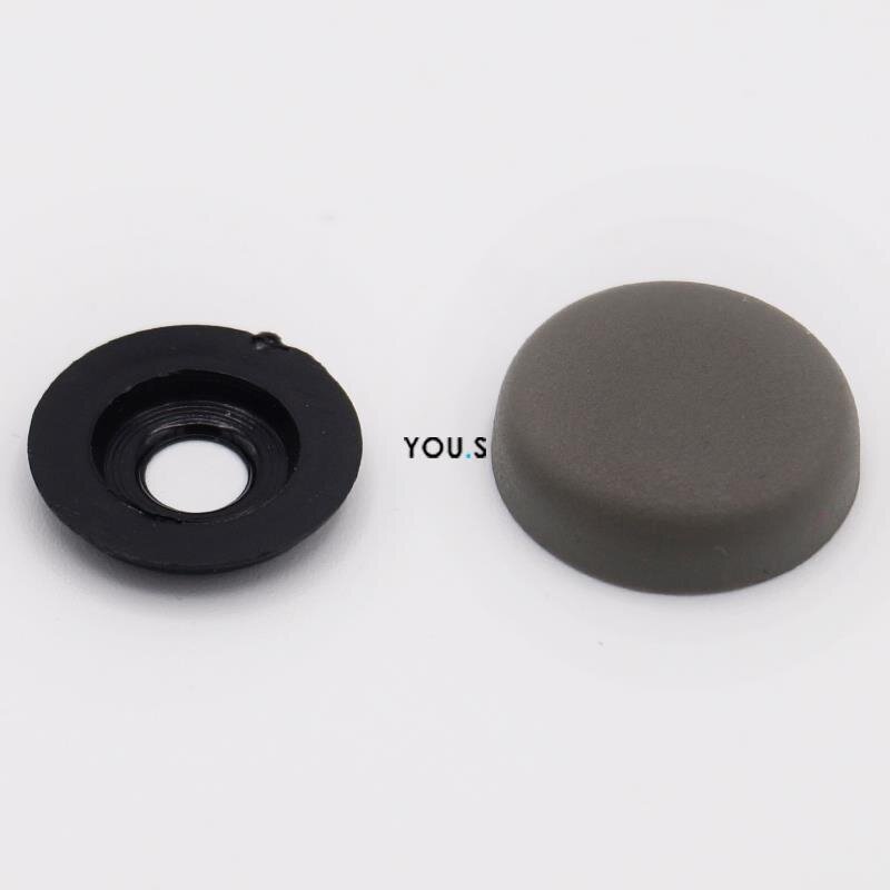 100 x YOU.S Original Universal Schrauben Abdeckung Kappen - Grau