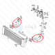 YOU.S Original Turboschlauch Ladeluftschlauch für MERCEDES-BENZ (W639) CDI - SET