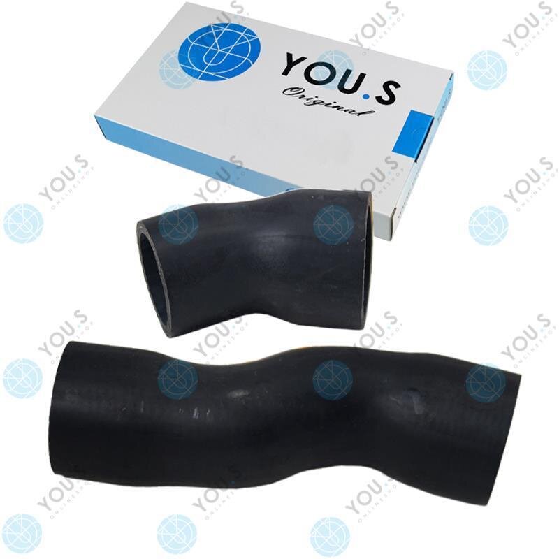 YOU.S Original Turboschlauch Ladeluftschlauch kompatibel mit AUDI A6 (4F_, C6) 2.7/3.0 TDI - SET