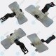 100 x Clips Beplankung Klammern Metall kompatibel mit Mercedes 124 E-Klasse (W124) (S124) YOU.S