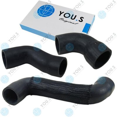 YOU.S Original Turboschlauch Ladeluftschlauch kompatibel mit SEAT kompatibel mit VW 1.9 TDI - SET