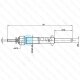 4 Stück YOU.S Original Glühkerzen für TOYOTA LAND CRUISER (J4, J5) (J6) (J7) 3.0 3.4 D