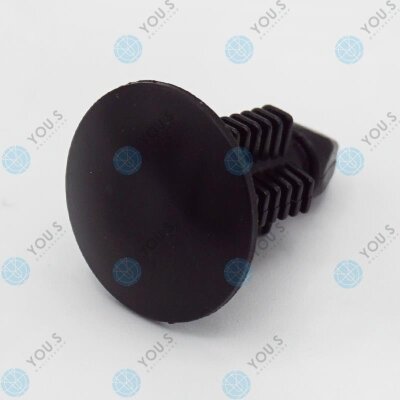 30 x YOU.S Original Universal Befestigungs Clips Tannenbaum Ø 10 mm Schwarz