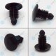 30 x YOU.S Original Universal Befestigungs Clips Tannenbaum Ø 10 mm Schwarz