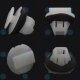 40 x YOU.S Original Radkasten Befestigungs Clips für NISSAN JUKE (F15) X-TRAIL (T31)