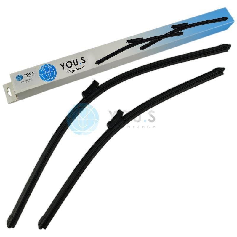 2 YOU.S SCHEIBENWISCHER VORNE 650 + 530 mm kompatibel mit AUDI kompatibel mit BENTLEY kompatibel mit SKODA - 3397007862
