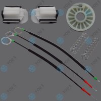kompatibel mit FORD MONDEO IV Fensterheber Reparatursatz...