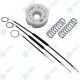 MERCEDES E-KLASSE W211 S211 Fensterheber Reparatursatz Seilzug - Vorne Links