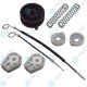 Fensterheber Reparatursatz Seilzug - SET - HINTEN LINKS + RECHTS kompatibel mit PEUGEOT 307 CC (3B)